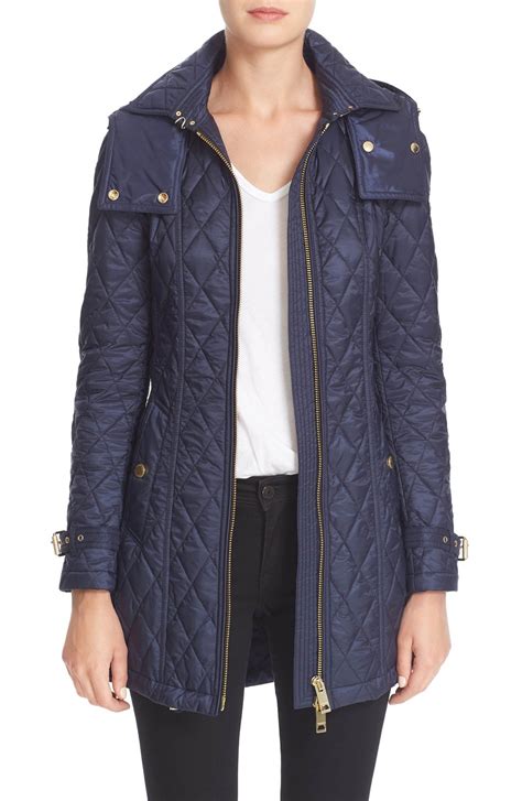 burberry bellbridge quilted coat|Burberry coats for women.